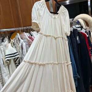 FORE Cream Maxi Dress • Small